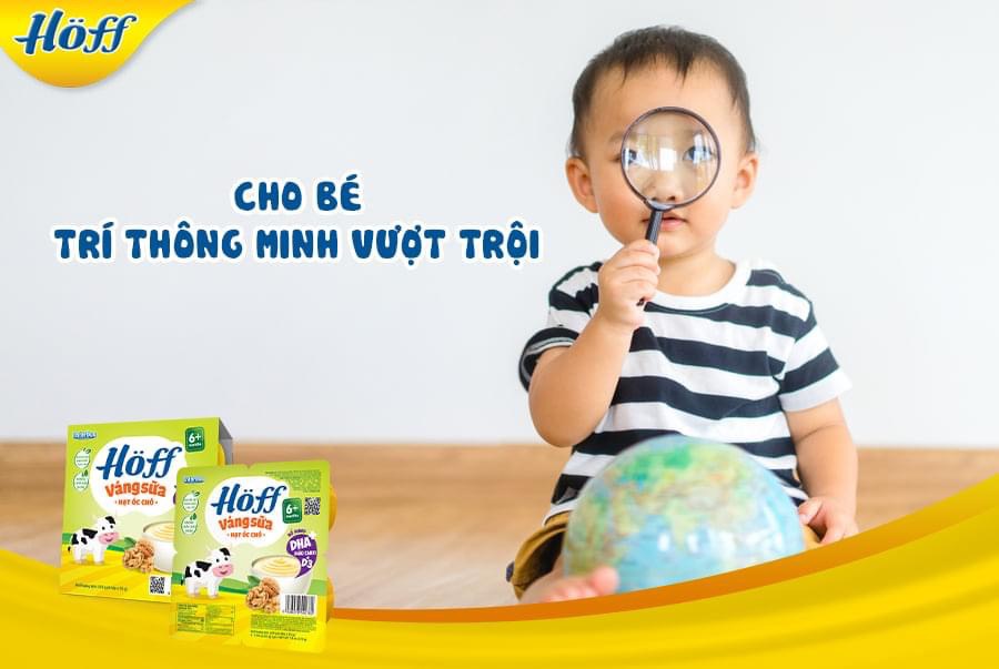 Váng sữa hạt Óc chó Hoff (4 vỉ - 16 hộp)