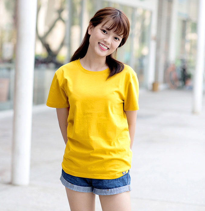 Áo Thun Trơn Nữ Và Nam Ngắn Tay Nhiều Màu Áo Phông Trơn Cổ Tròn Cao Cấp