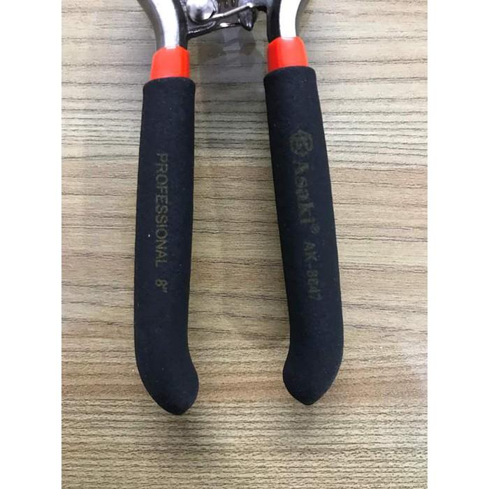 Kéo cắt cành Asaki AK-8647 C2-8inch (Đen)