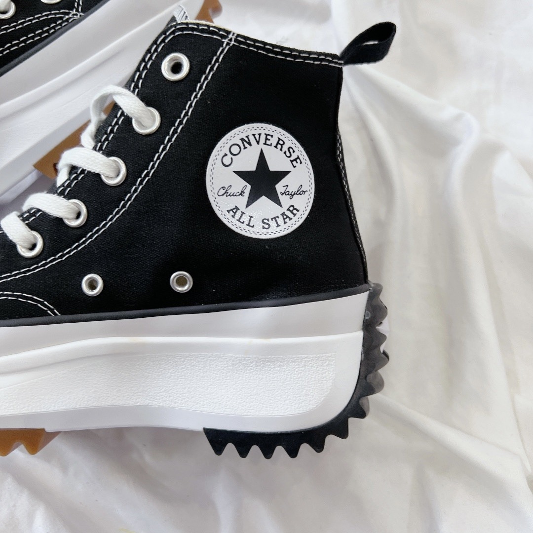 Giày C0nverse Run Star Hike Twisted Classic Foundational Canvas ( full box + bill + túi converse + tất )