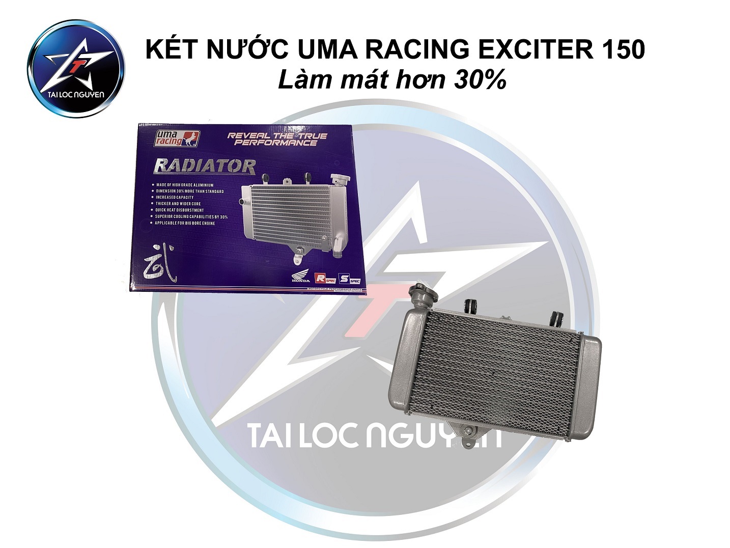 KÉT NƯỚC UMA RACING CHO EXCITER 150 - WINNER