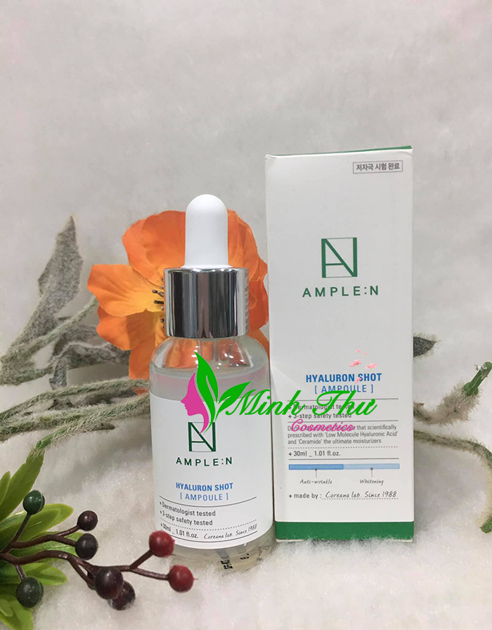 Tinh Chất Serum Ample:N Trắng mịn, căng bóng da