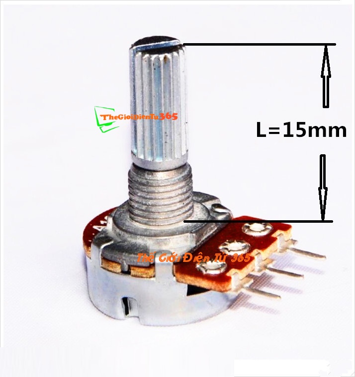 BỘ 10 CHIẾT ÁP ĐƠN 2K OHM B2K