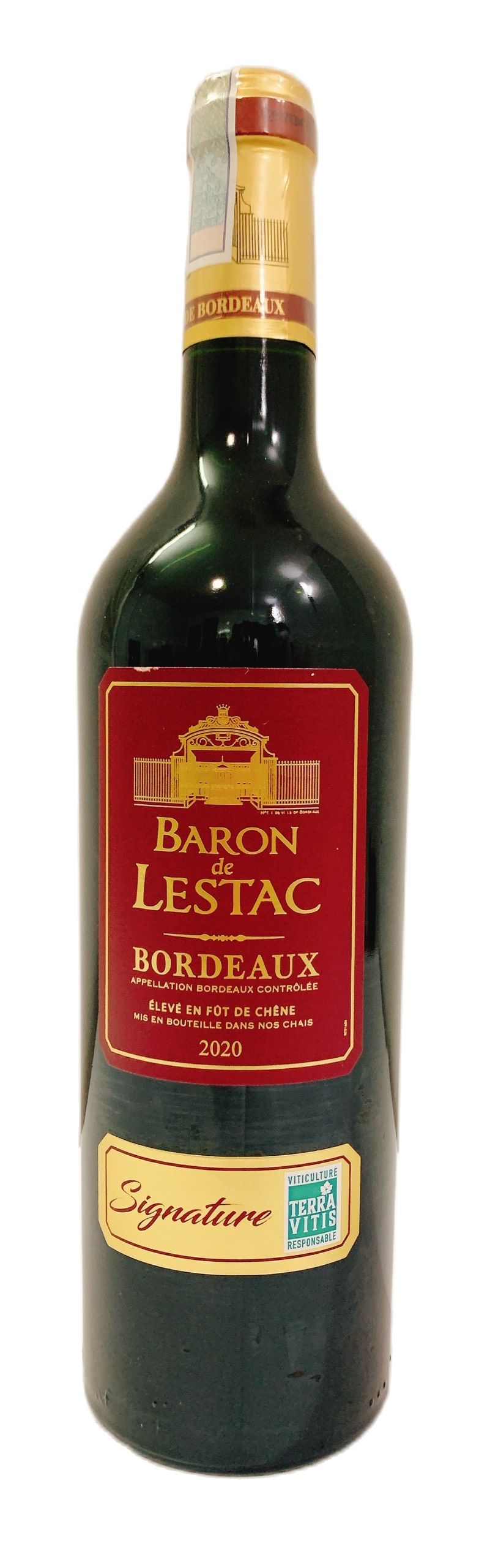 Rượu vang đỏ Baron De Lestac Bordeaux Signature