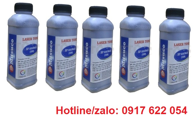 Bộ 5 chai mực đổ cho hộp mực 26A ( 130g)
