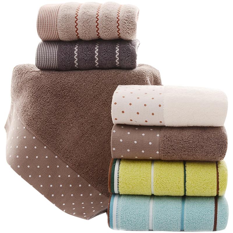 4 Gói Theo Chiếc Khăn Mặt 100% Cotton Đồ Gia Dụng Rửa Mặt Người Lớn Dày Siêu Hút Nước Mềm Mại 100% Cotton Vài Đồ Dùng Gia Đình Lau Tay Khăn Mặt