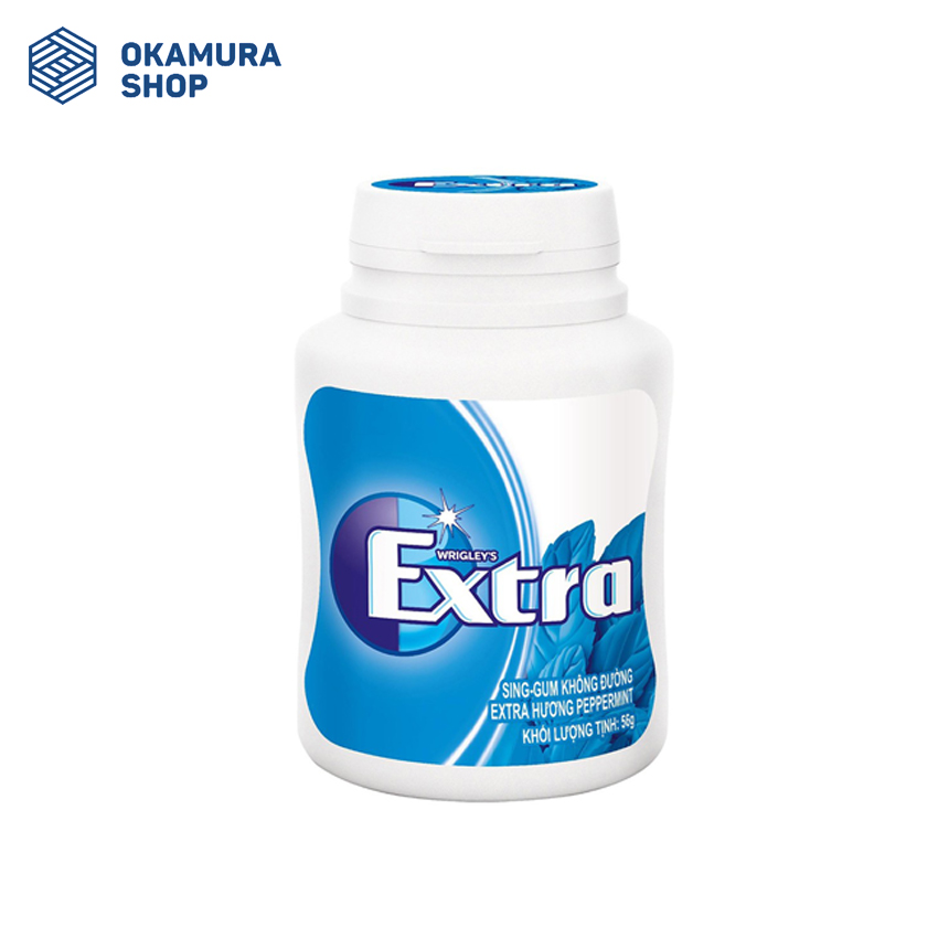 [HCM]KẸO SINGUM EXTRA KHÔNG ĐƯỜNG 56g (Có 3 mùi)