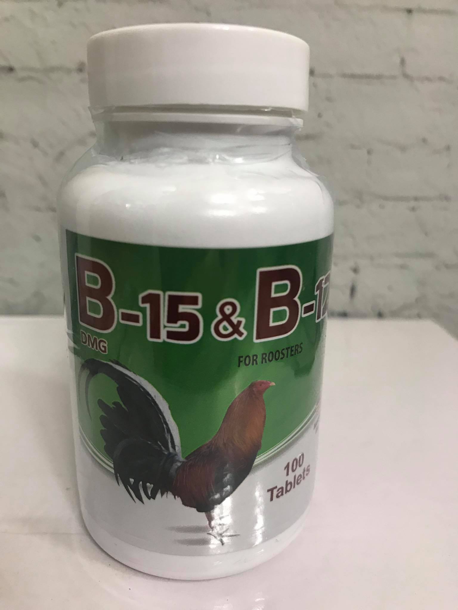 [HCM]B15&B12 Giúp Gà Đá Po Lớn Không Mệt Mỏi - Hủ 100 Viên