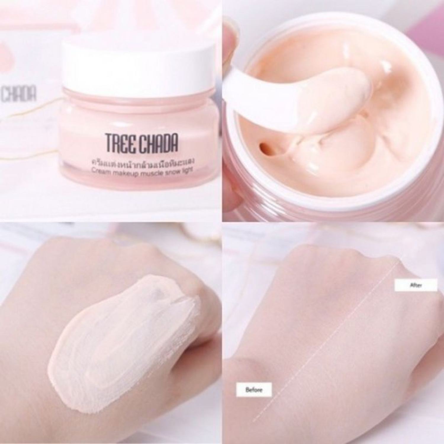 [Thái Lan] Kem Dưỡng Trắng Da -  Make Up Tree Chada thá¡ Lan 50ml
