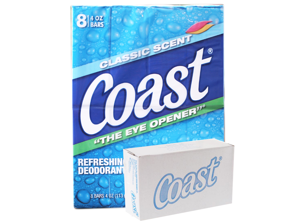 Xà Phòng Coast Classic Scent Refreshing Deodorant Soap Cục 113g