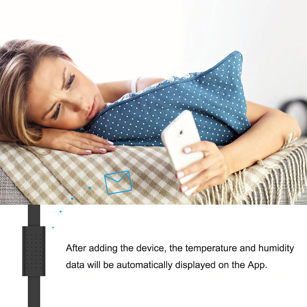 2020 Broadlink HTS2 Sesnor accessory USB cable temperature & humidity detector work with broadlink rm4 pro/rm4 mini universal remote - 2020 Broadlink HTS2 Cổng USB Cảm Biến Nhiệt Độ - Độ Ẩm Báo Làm Việc Với RM4 Pro/RM4 Mini