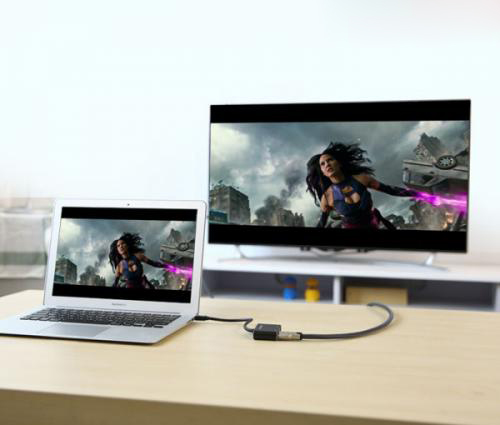 Cáp chuyển Mini Displayport to HDMI và VGA Ugreen 20422 (đen)