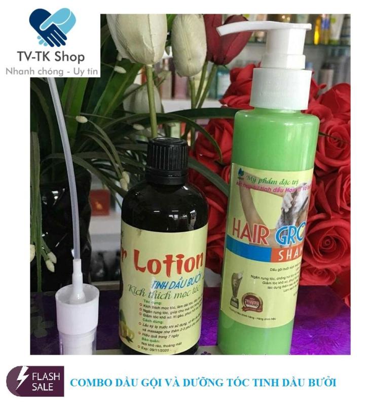 Combo Dầu Gội và Dưỡng Tóc Tinh Dầu Bưởi - Mẫu mới