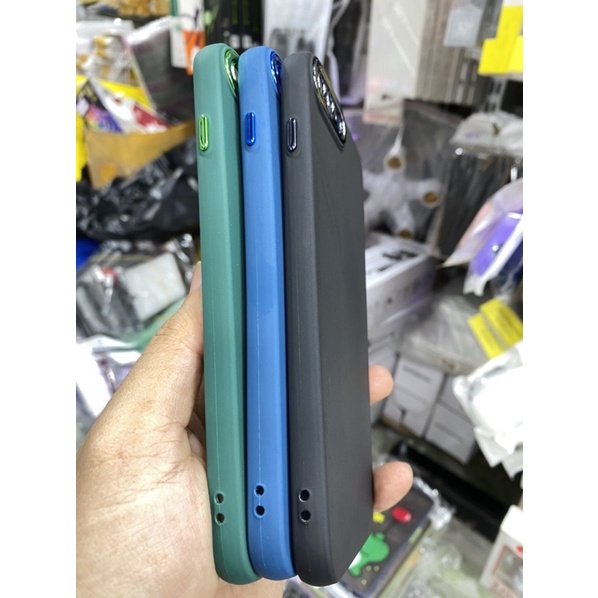 Ốp lưng iPhone 7plus /8Plus dẻo màu viềng vuông kiểu chống sốc
