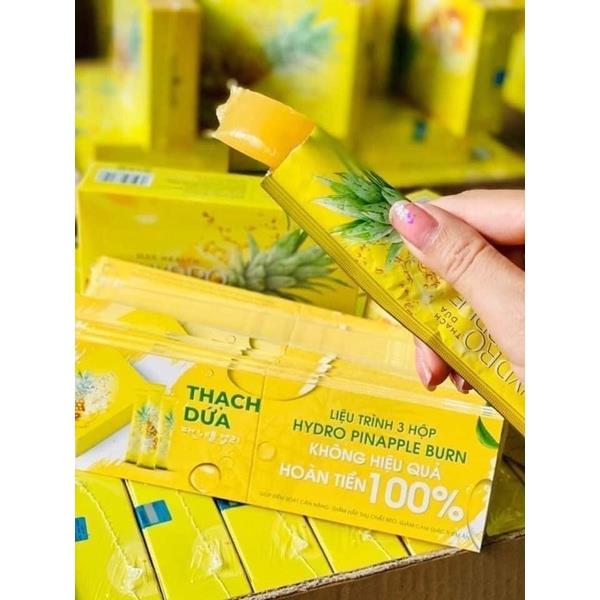 Thạch dứa giảm cân Hàn Quốc hộp 10 gói