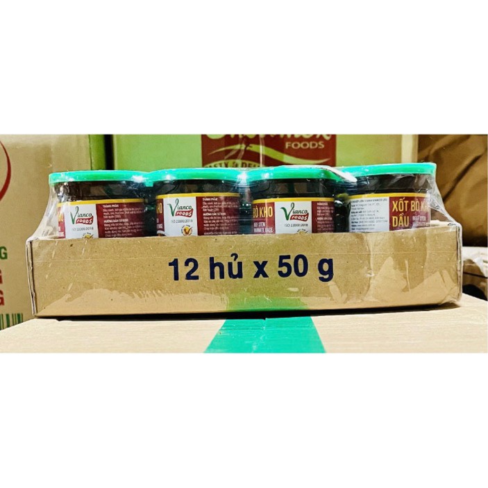 Cà ri dầu/Xốt cà súp/Bò kho dầu Vianco hũ (40-45-50g)