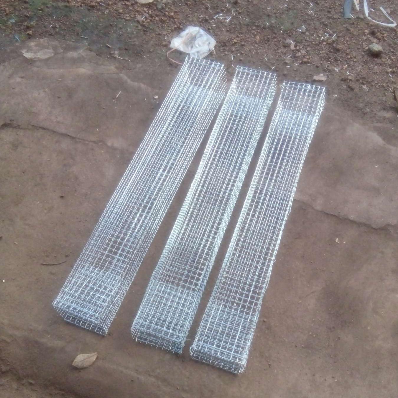 Combo of 4 Snake Trap Cages, 2 Hom, 75cm Long
