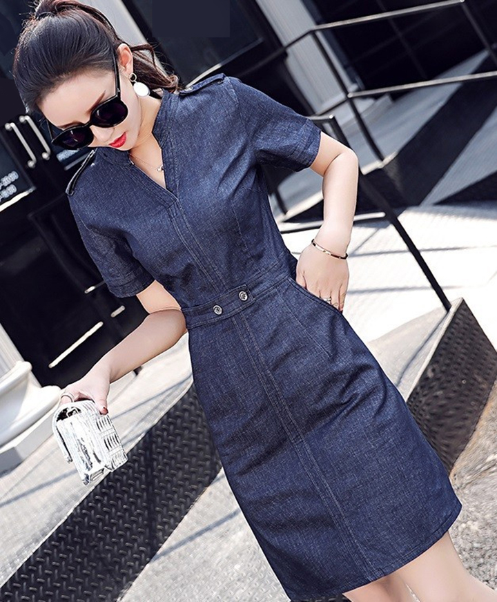 Đầm Jean Nữ Ôm Body Thời Trang