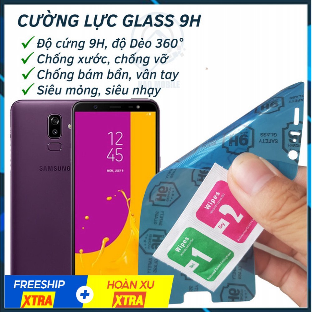 Dán cường lực dẻo nano Samsung Galaxy J8 2018