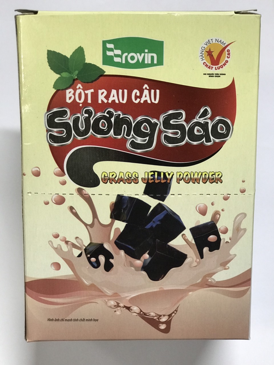 Bột Rau Câu Sương Sáo (Hộp 5 gói (50g/gói))
