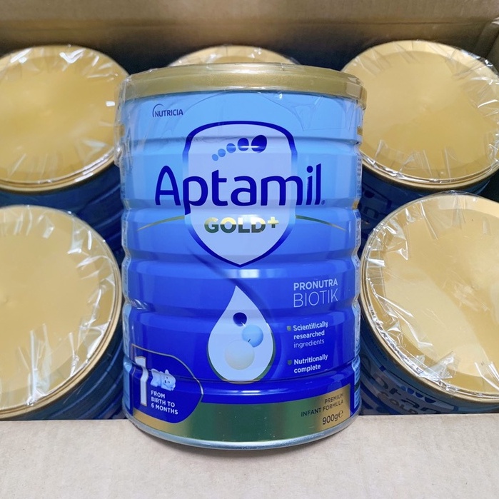 Sữa Aptamil Gold Úc Số 1, 2, 3, 4 900G