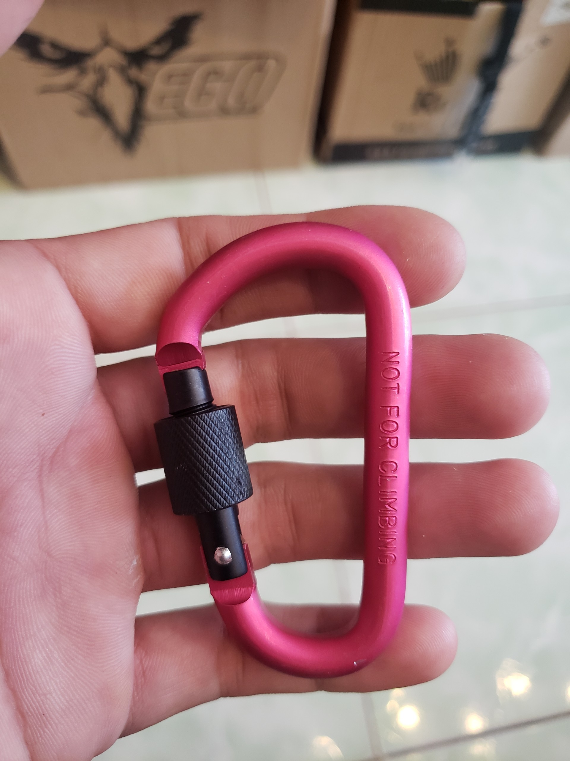Móc treo đồ hợp kim siêu bền chữ D