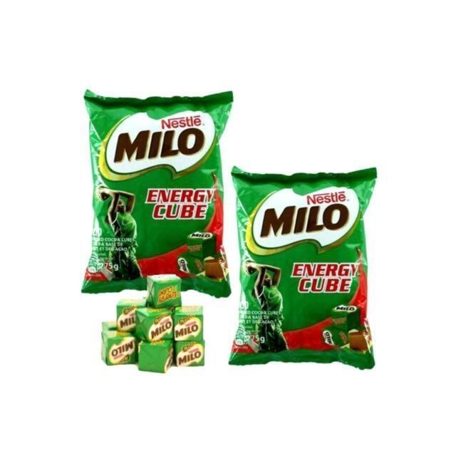 Combo 2 gói Milo Cube bịch 100v  (Date T10/2020)