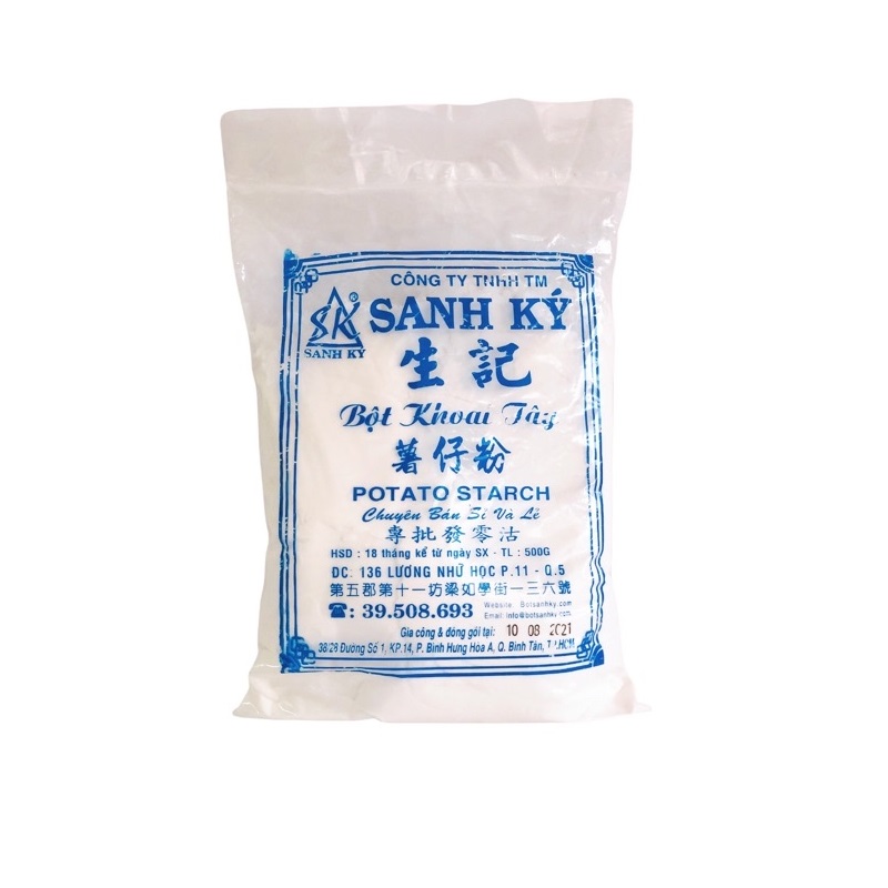 Bột khoai tây hiệu Sanh Ký 500gr