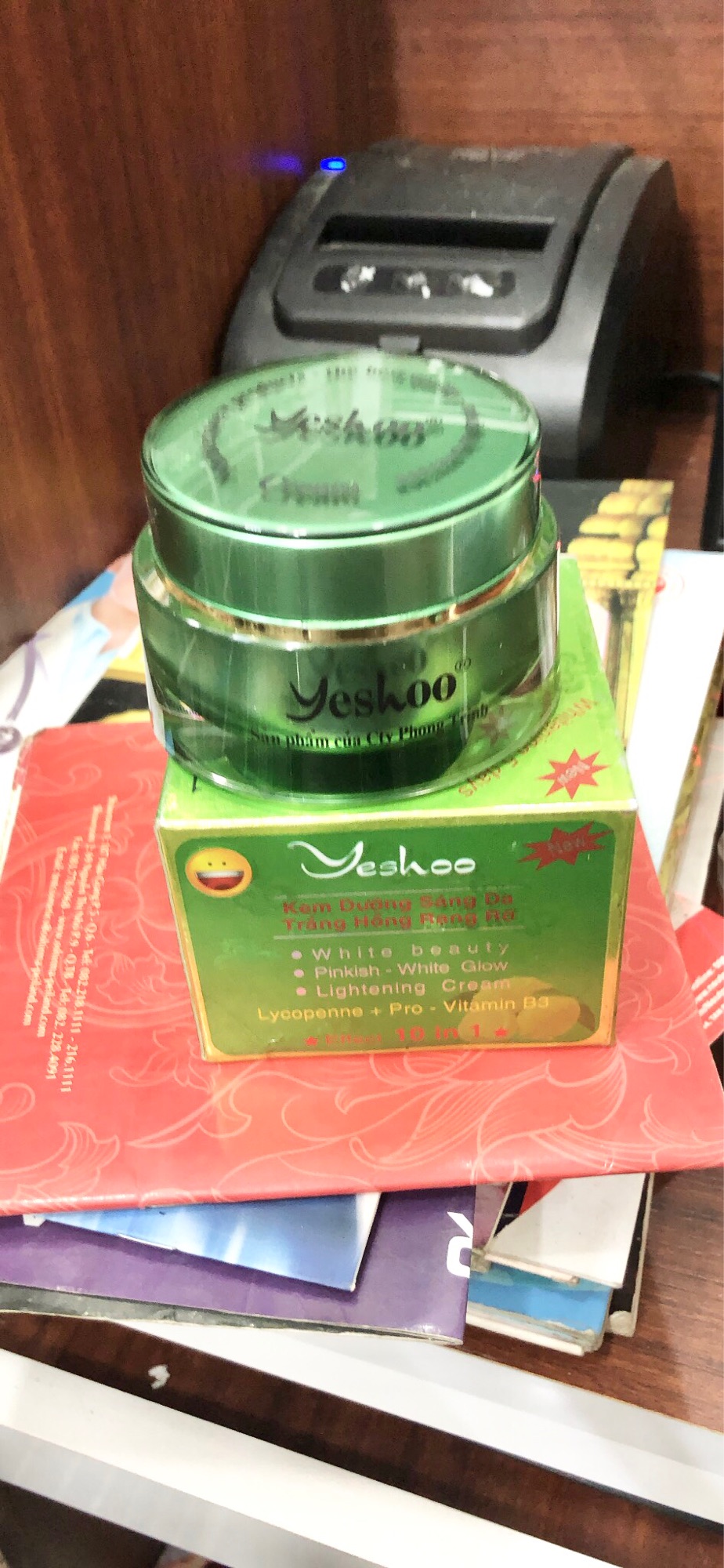 [HCM]KEM YESHOO DƯỠNG SÁNG DA TRẮNG HỒNG 10IN1 50GR