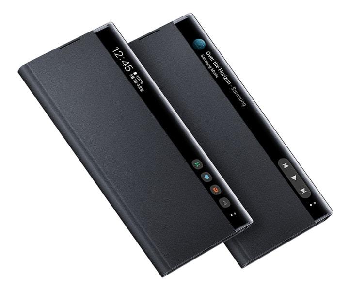 Bao da Clear View Cover samsung Galaxy Note 10 Plus