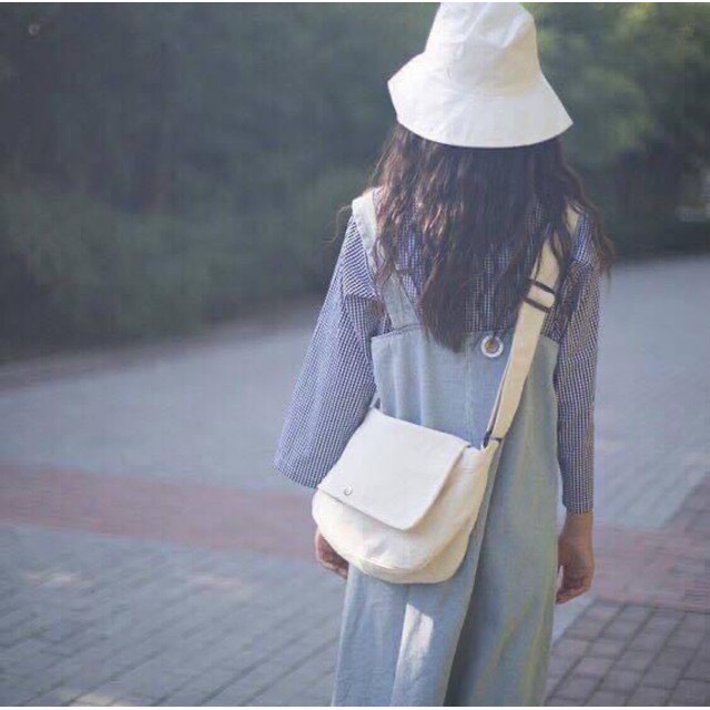túi unisex uzzang vải canvas 100% mã 08