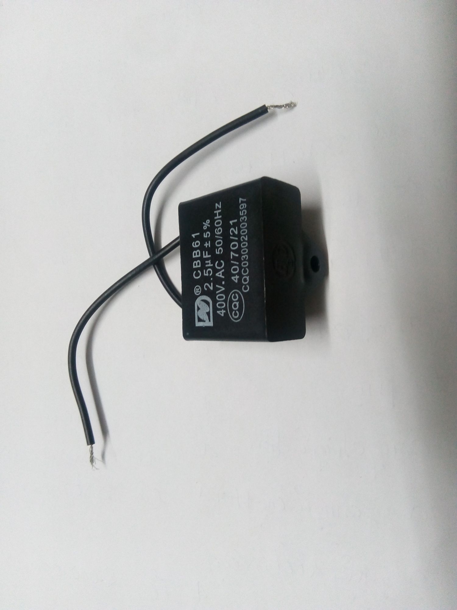 5 Tụ Quạt 2,5 mf 400VAC 50/60Hz