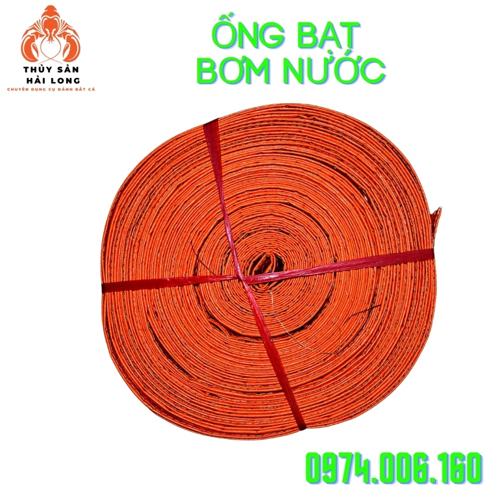 ỐNG BẠT BƠM NƯỚC Phi 76, phi 90 - Bạt tú phương may 2 lần chỉ dù (Giá lẻ 1m)