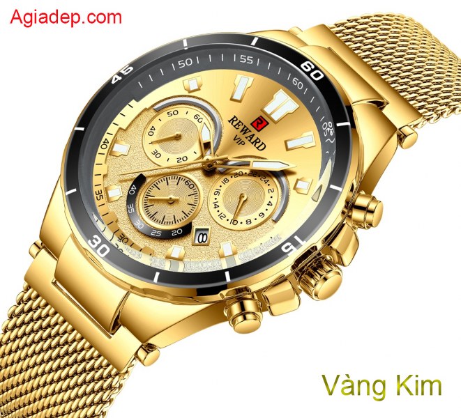 Đồng hồ Nam thời trang hàng hiệu Reward 82003M