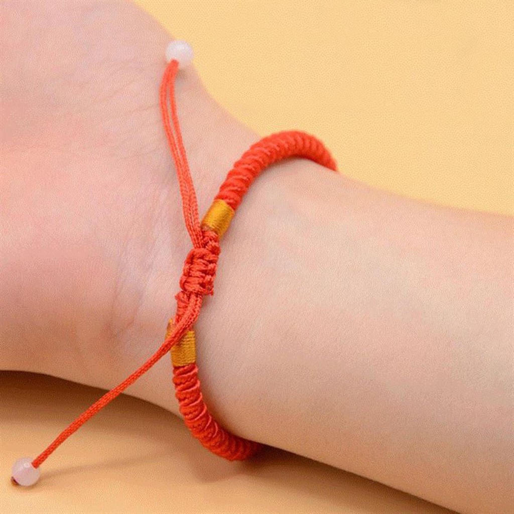 [HCM]Vòng Tay Chỉ Đỏ Dây Rút May Mắn P030