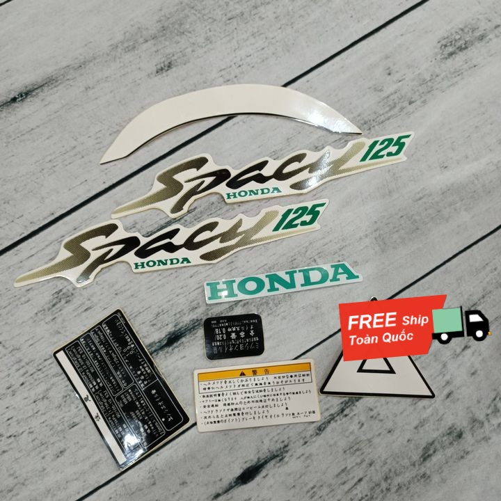 [MIỄN SHIP] Tem dán trang trí xe SPACY 125