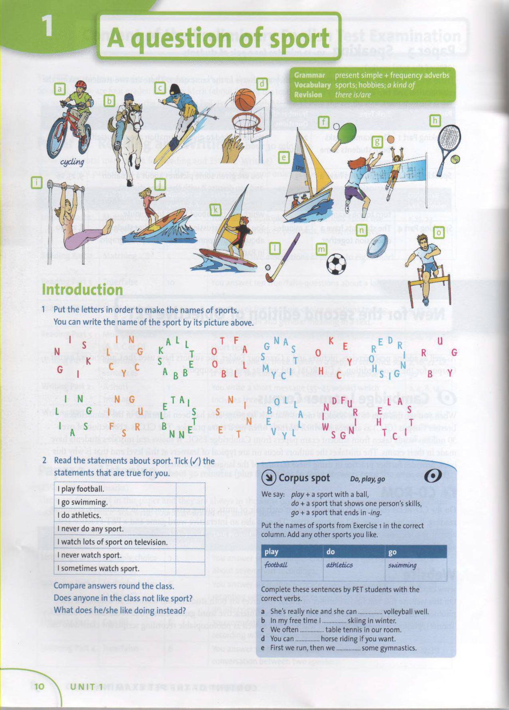 Cambridge English Objective PET Student's Book & workbook