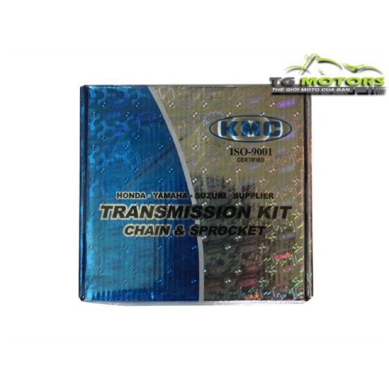 Nhông Sên Dĩa Xe Cub 70 [420-100L / 14Tx36T] Hiệu KMC