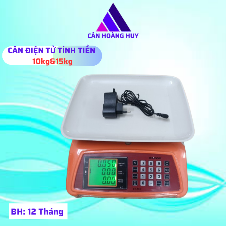 Cân Điện Tử Tính Tiền Hoàng Huy 30kg/5g - Thiết Bị Đo Lường Chính Xác