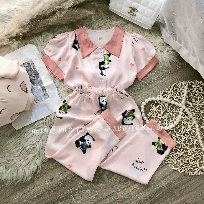 Pizama áo cộc quần dài bé gái (12_42kg)