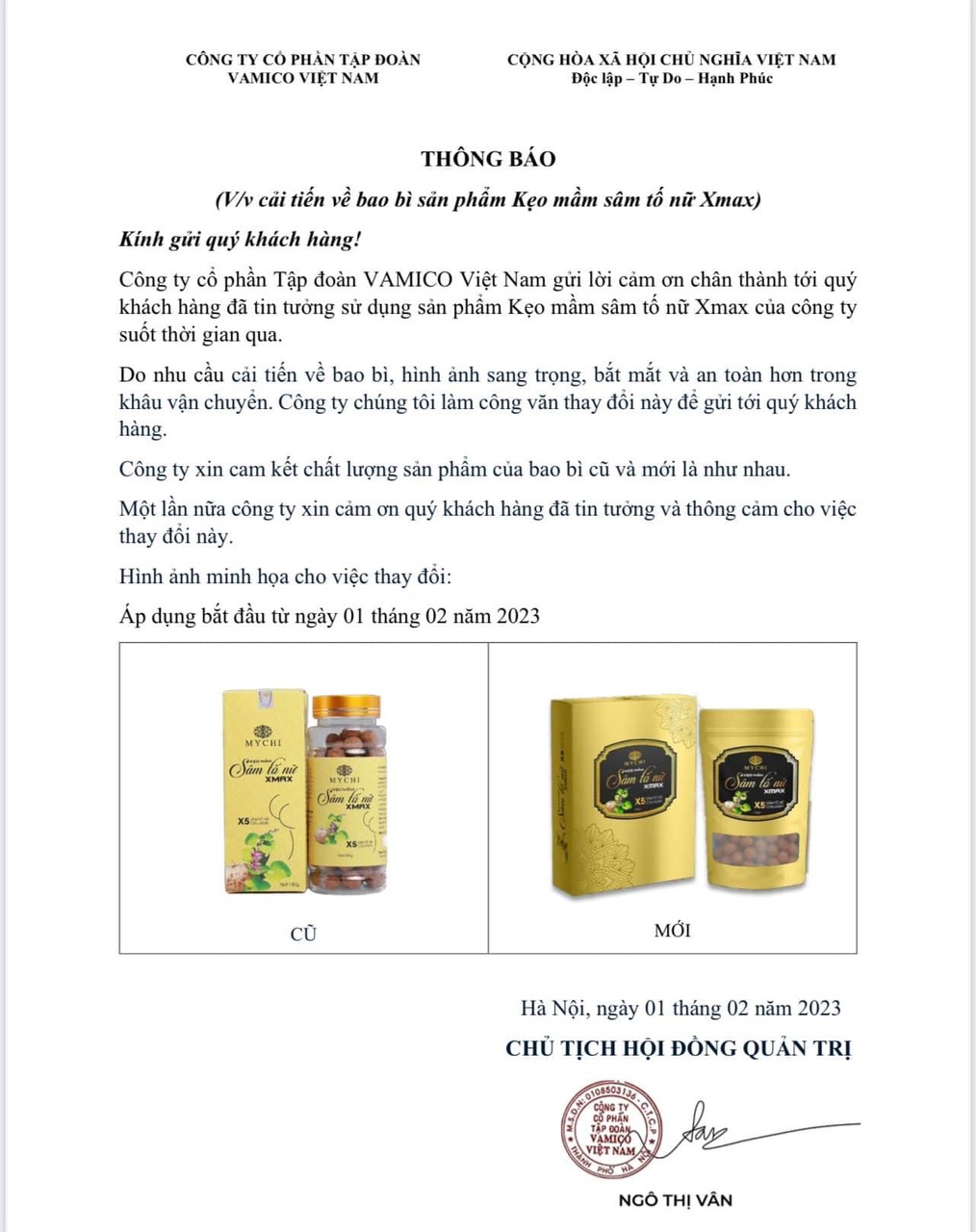 combo 3h Kẹo mầm sâm tố nữ Xmax Mychi