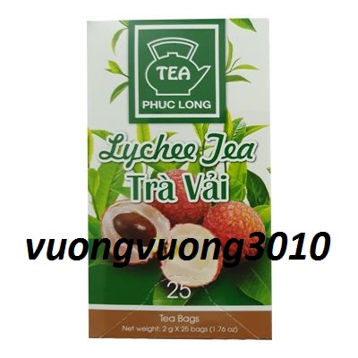 Trà Phúc Long Túi Lọc Đủ Vị Hộp 50g