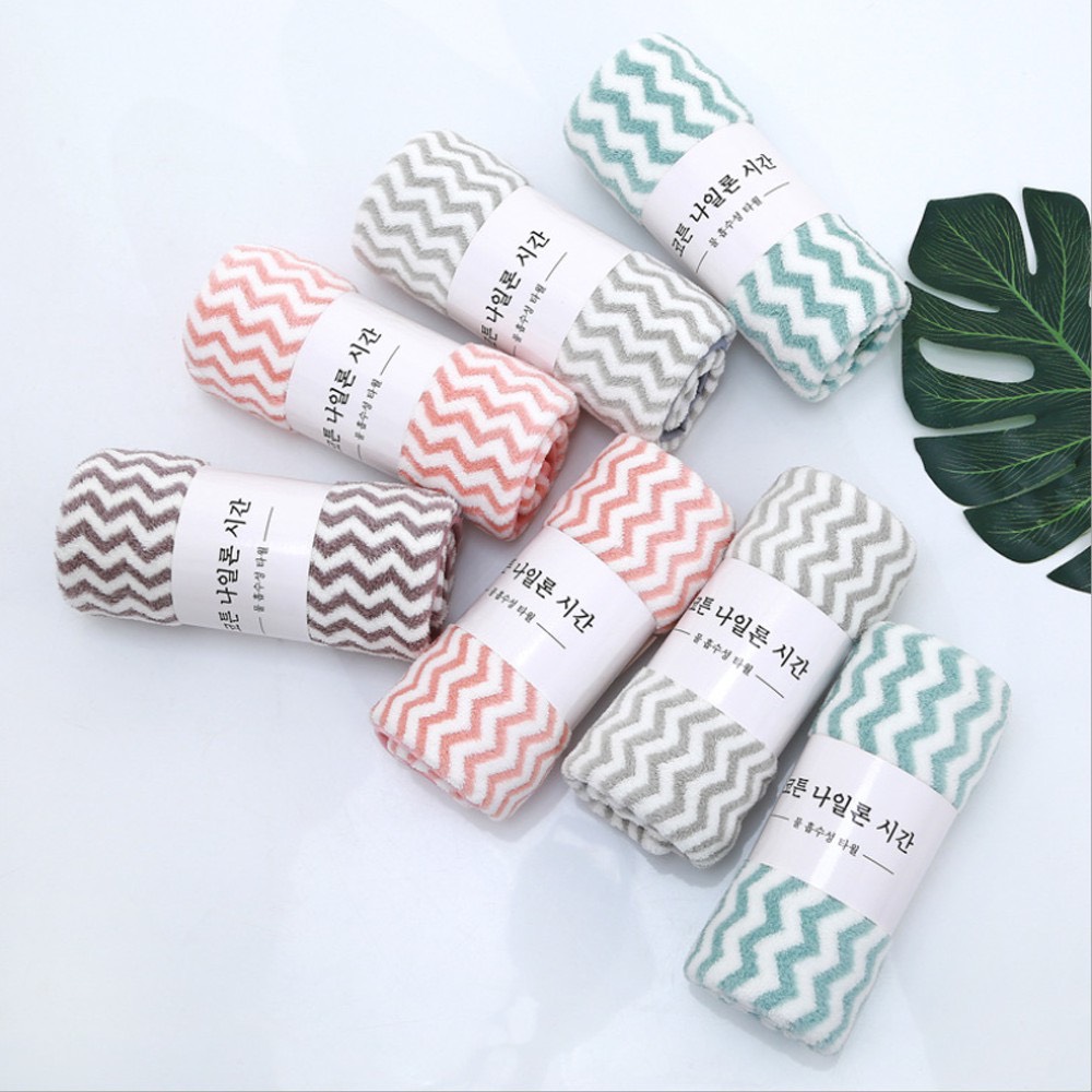 Khăn mặt lông mịn xuất Hàn 30x50cm