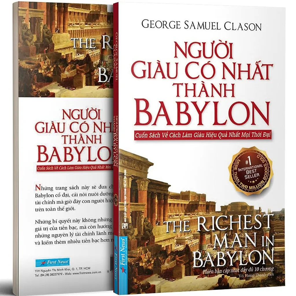 Sách - Người Giàu Có Nhất Thành Babylon - First News