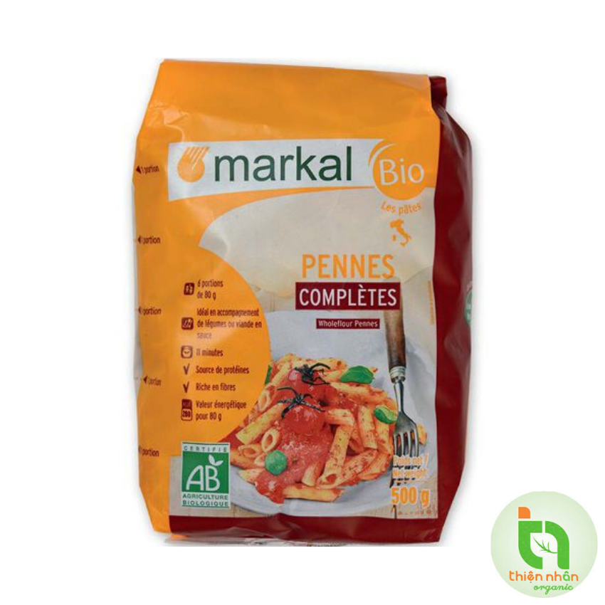 [HCM]Mì ống lứt hữu cơ penne Markal 500g