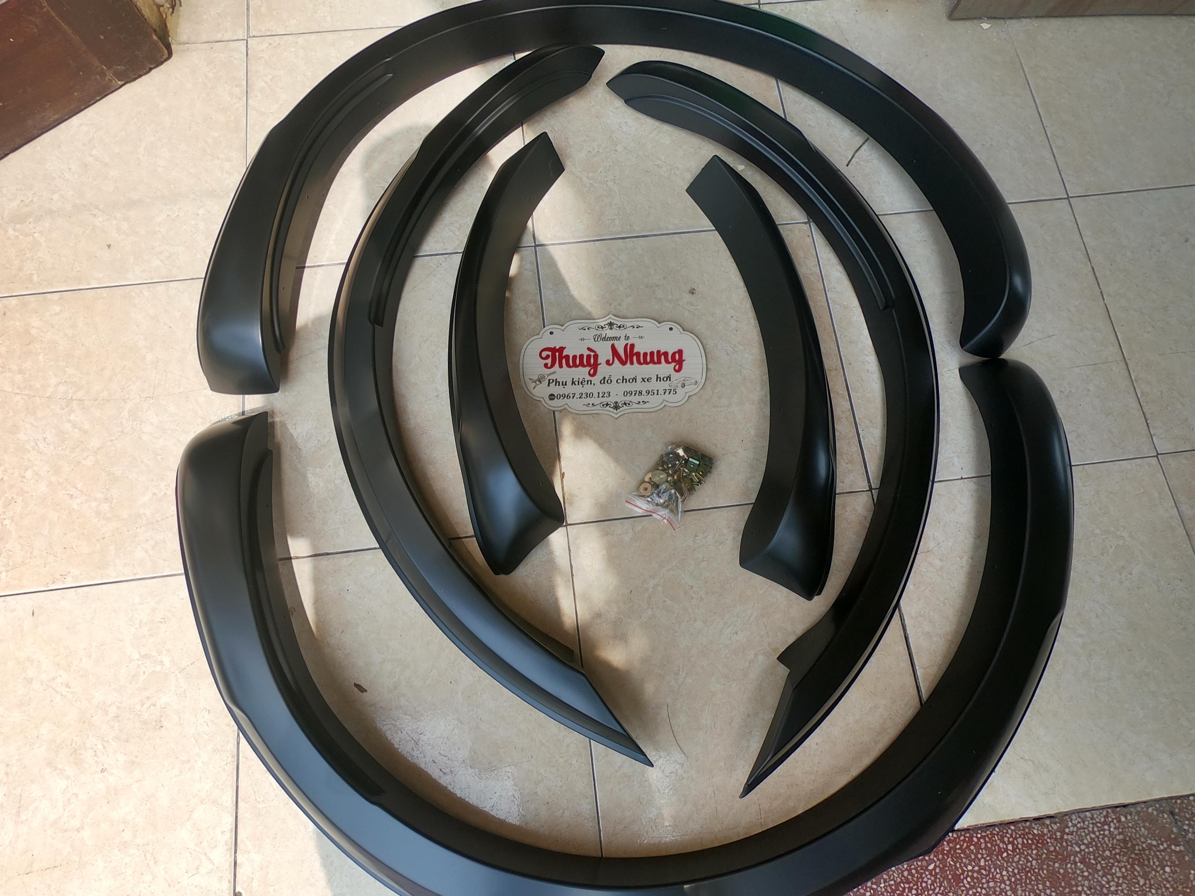 [Xả hàng] Bộ ốp viền cua lốp Ford Ranger 2016-2020 mẫu nhỏ 3 inch