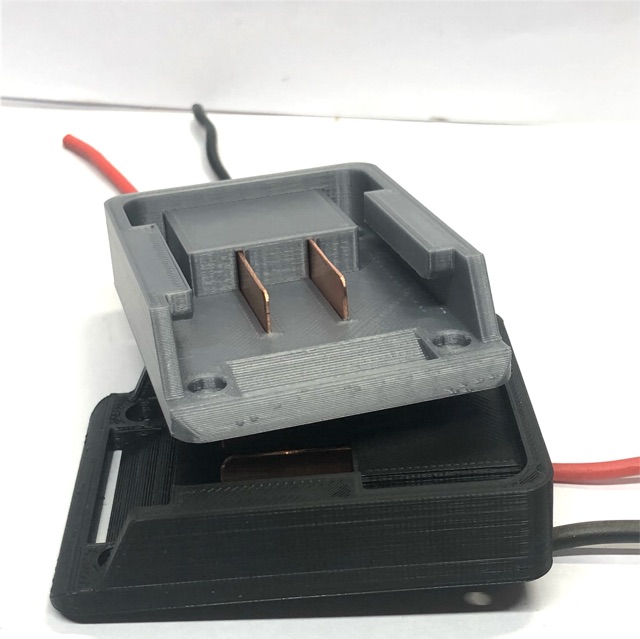 Chân đế pin   12V đã có tiếp điểm  KMS
