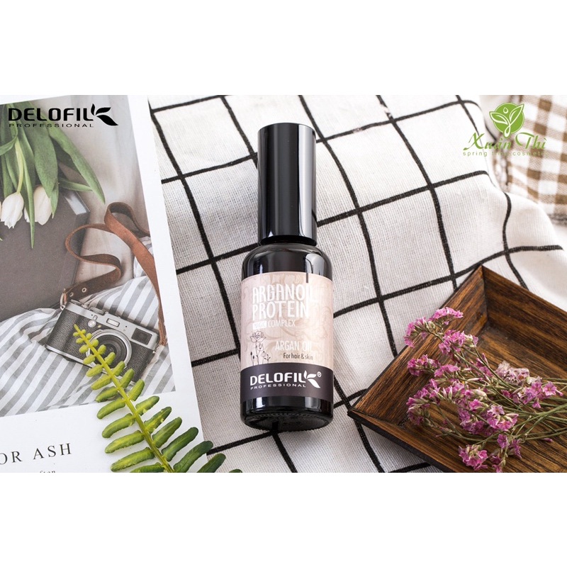 Tinh Dầu Dưỡng Tóc Argan Oil Protein Delofil