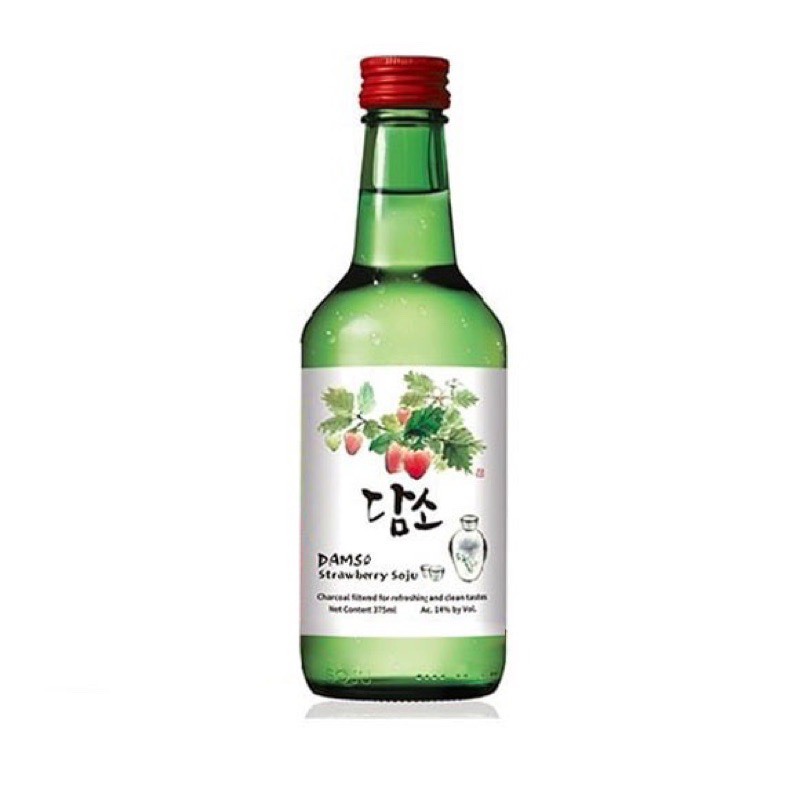 Soju sochu damso hàn quốc 10 vị trái cây 360ml