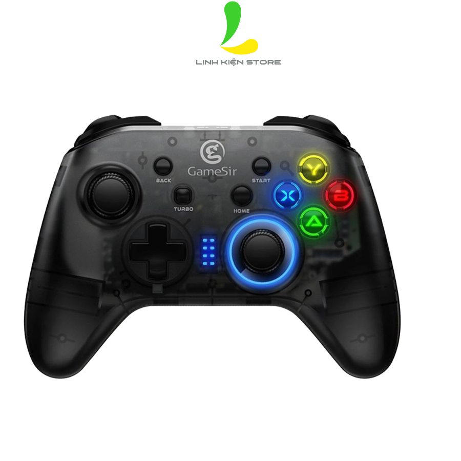 Tay cầm chơi gaming GameSir T4 Pro - Tay cầm gaming Kết nối Bluetoot, Wireless và USB, Tay cầm chơi game chính hãng Gamesir đáp ứng được mọi nhu cầu chơi game